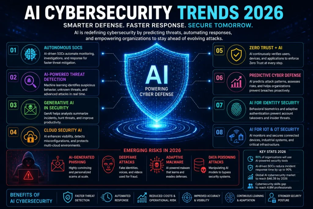 Top AI Cybersecurity Trends 2026 You Need to Know