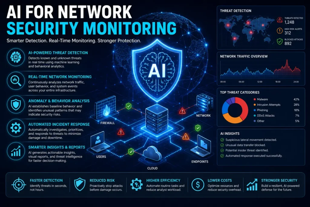 AI for Network Security Monitoring: Complete 2026 Guide