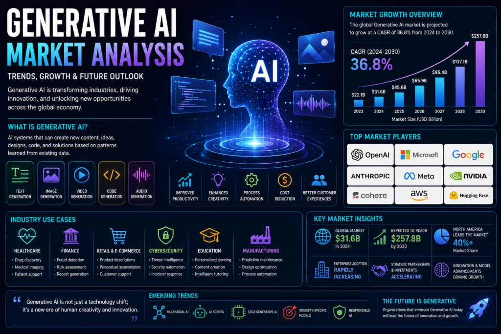 Generative AI Market Analysis: Trends, Growth & Future